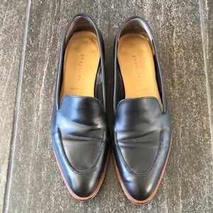 Everlane The Modern Loafer black Italian leather size 7.5